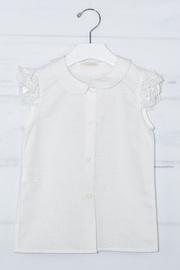  White Linen Blouse