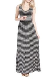  Crochet Back Maxi Dress