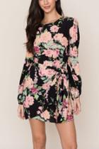  Tie Me Over Floral Dress