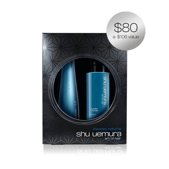 Shu Uemura Art Of Hair Muroto Volume Luxury Gift Set For Fine Hair