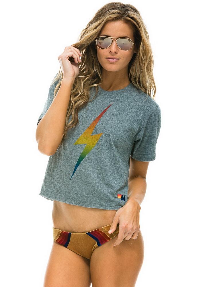 Aviator Nation Bolt Fade Boyfriend Tee