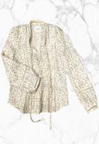 Mcguire Lillet Blouse With Crochet Trim