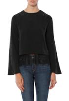 Cami Nyc The Bell Long Sleeve Lace Combo Top