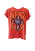 Madeworn Kiss Orbit Faces Crew Tee