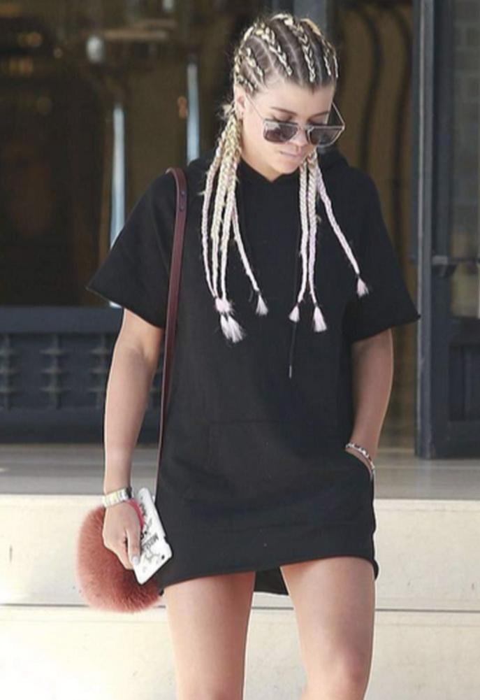 Cotton Citizen The Milan Cut Off Dress As Seen On Sofia Richie