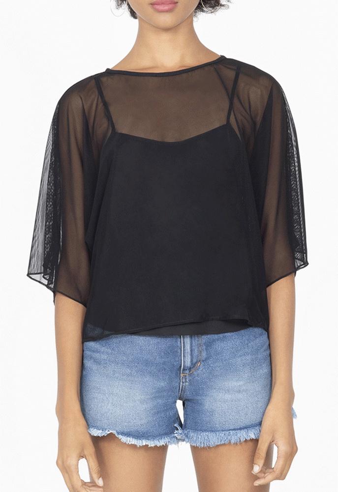 Amanda Uprichard Zelda Top With Cami Lining