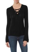 Feel The Piece Koko Lace Up Sweater