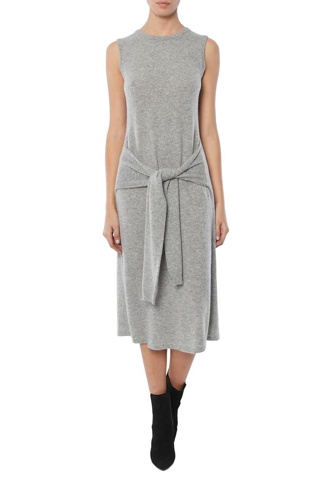 Autumn Cashmere Sleeveless Tie Front Dress