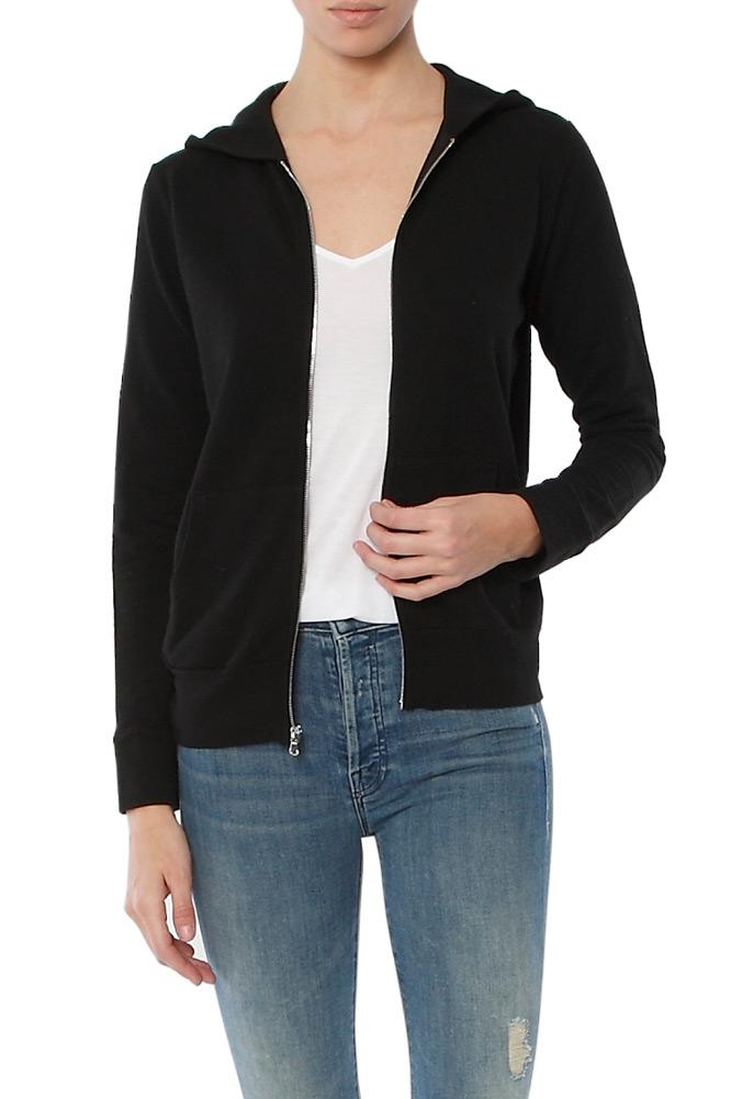 Monrow Double Zip Hoody