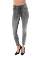 Mother High Waisted Looker Ankle Fray Skinny Jean