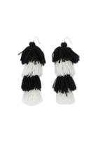 Misa Los Angeles Stacked Tassel Earring