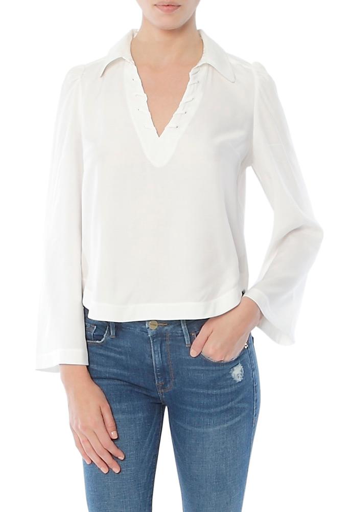 Frame Denim Whipstich Blouse