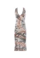 Enza Costa Sleeveless U Neck Ankle Length Dress