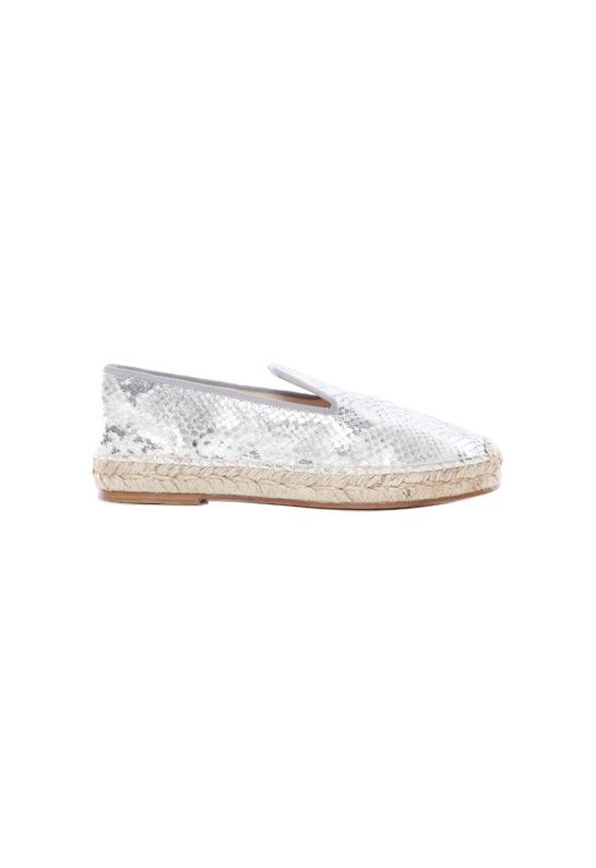 Elysewalker Los Angeles Dee Metallic Espadrille Flats