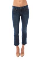 Frame Denim Cropped Mini Bootcut Jean