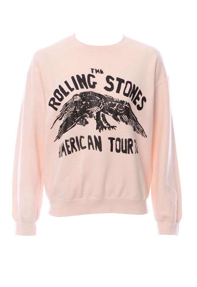 Madeworn The Rolling Stones American Tour '78 Fleece Sweatshirt