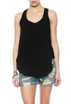 Wilt Slub Jersey Shrunken Shirttail Tank