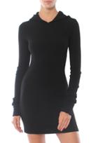 Cotton Citizen The Monaco Thermal Hoodie Mini Dress