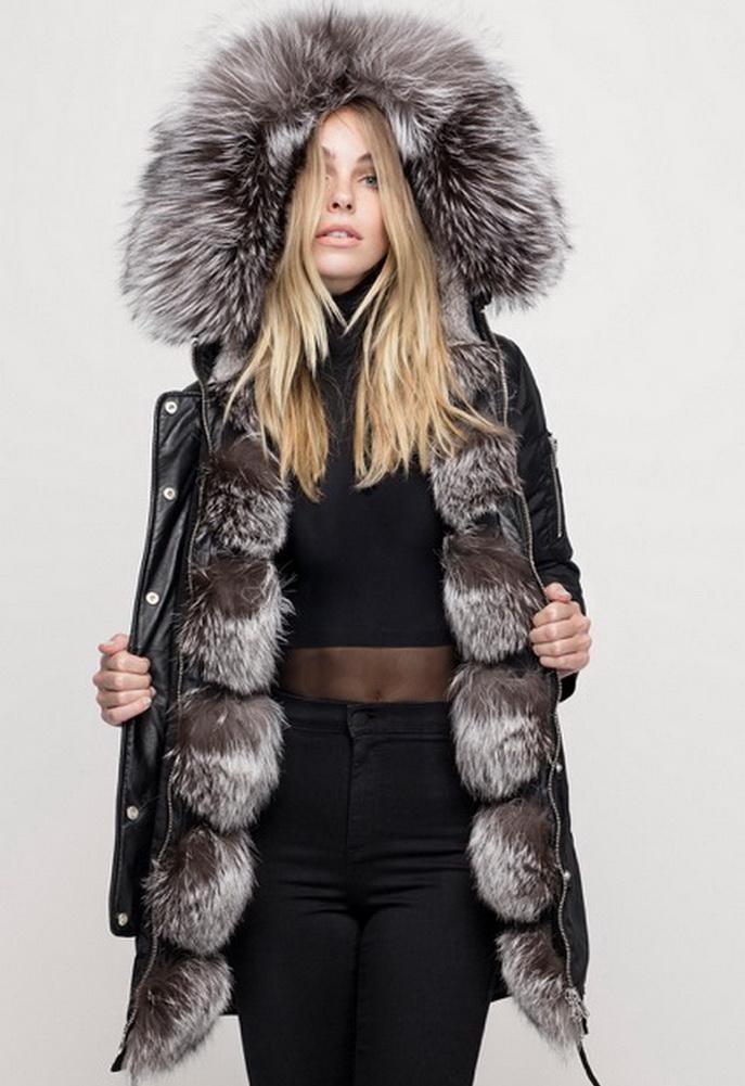 Nicole Benisti I Am Madison The Layered Fur Lined Parka