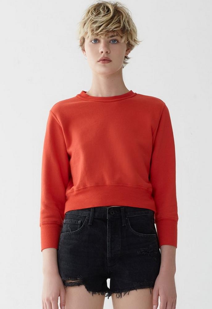 A Gold E Shrunken Sweatshirt