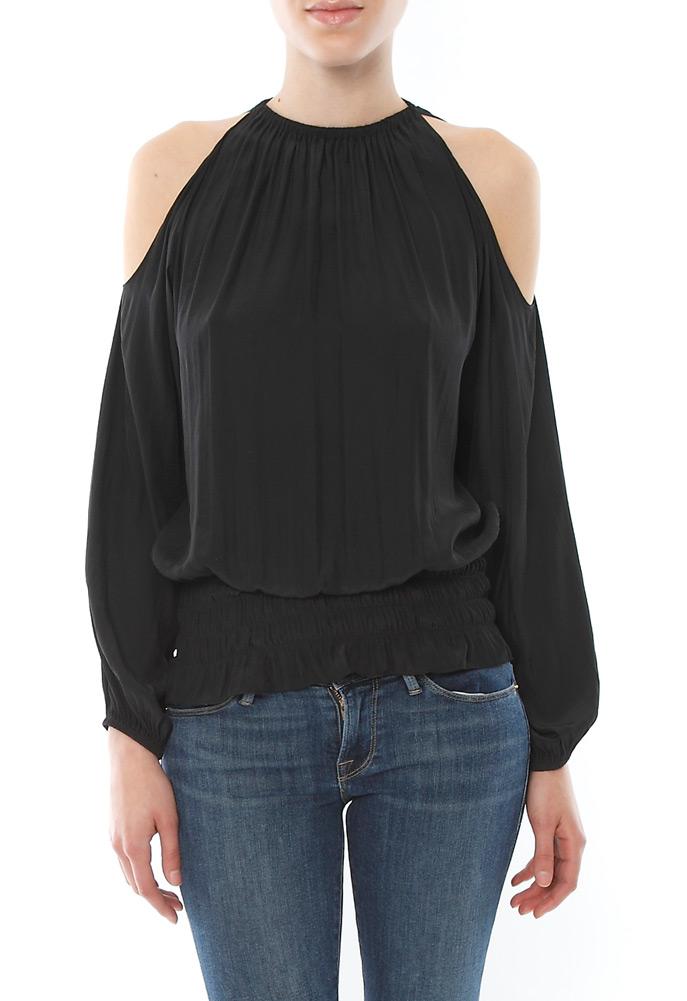 Ramy Brook Lauren Cold Shoulder Top