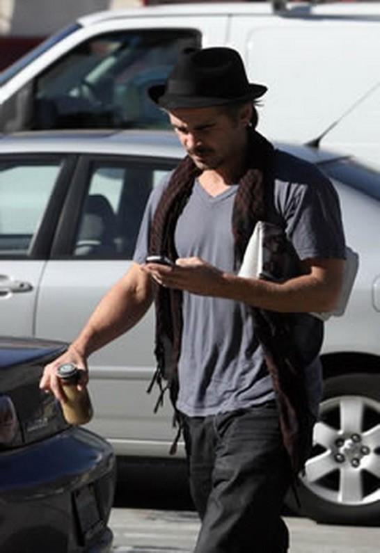 Lna Short Sleeve V Neck Tee As Seen On Colin Farrell