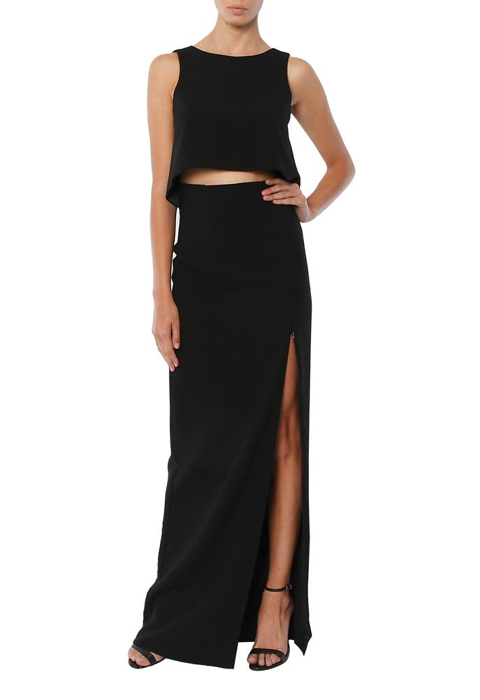 Black Halo Kacie 2 Piece Maxi Dress