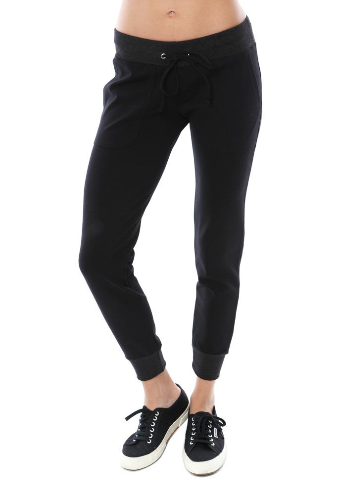 Monrow Patch Pocket Skinny Sweatpant