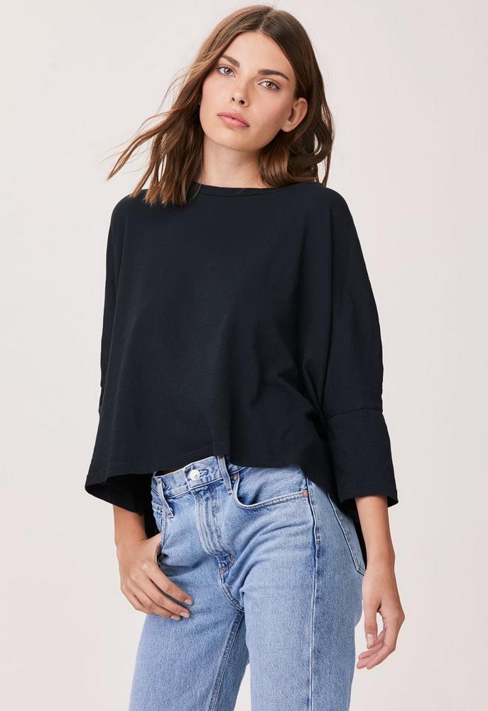 Lna Essential Cotton Cape Tee