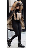 Nicole Benisti I Am Chelsea Original Fur Lined Parka As Seen On Jennifer Lopez