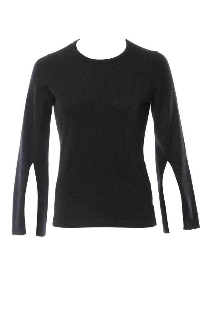 Minnie Rose Cotton Long Sleeve Pullover Sweater