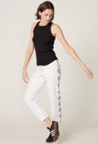 Monrow Vintage Sweatpants With Outline Star Embroidery