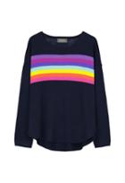 Wyse London Ines Rainbow Slouchy Sweater