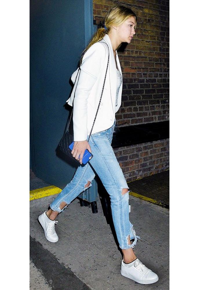 Kenneth Cole Kam Sneaker As Seen On Gigi Hadid