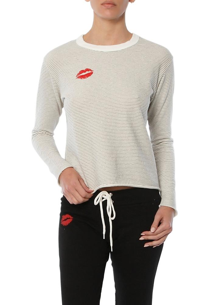 Monrow Kiss Sweatshirt