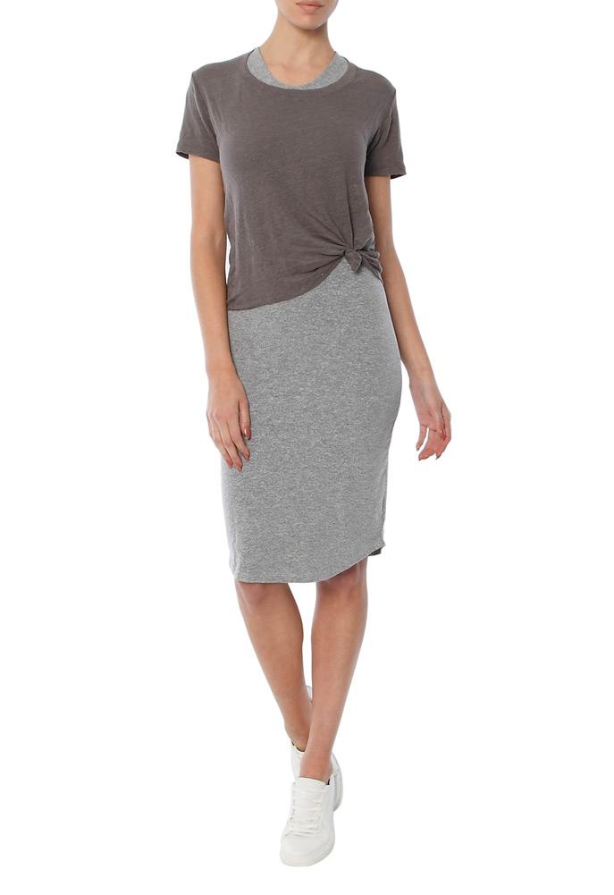 Monrow Sporty Tank Dress With Boxy Tee