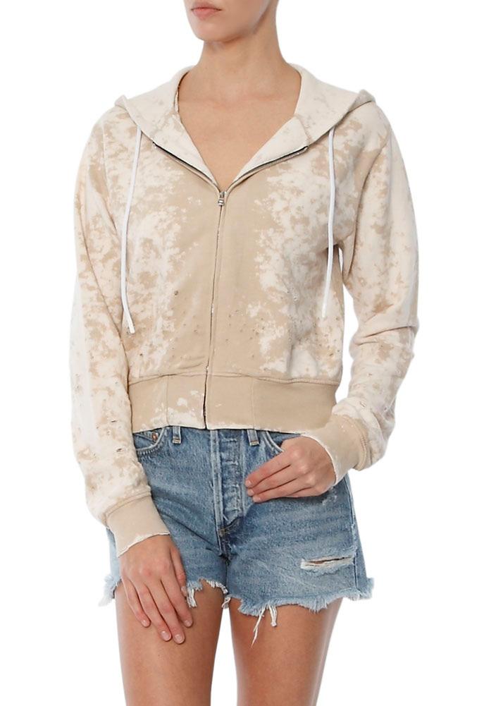 Cotton Citizen Milan Cropped Zip Hoodie