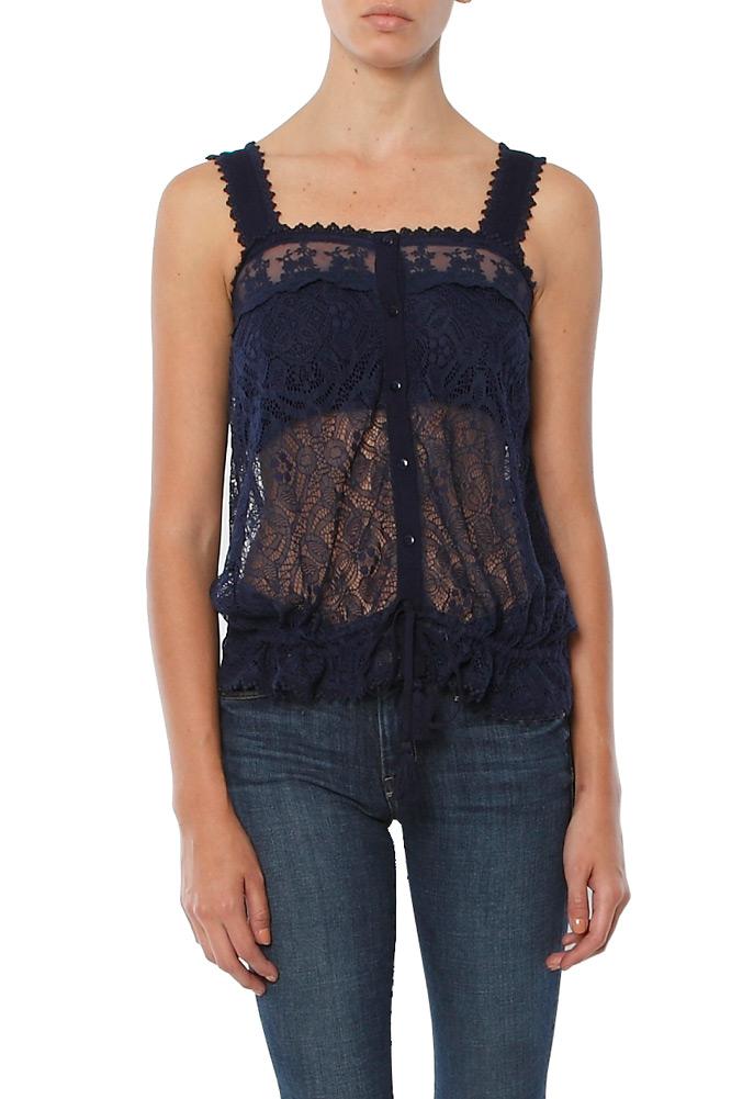 Rahicali Amelia Tie Front Tank