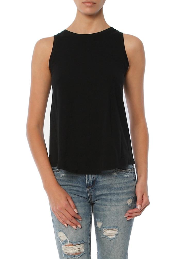 Generation Love Colleen Sleeveless Split Back Top