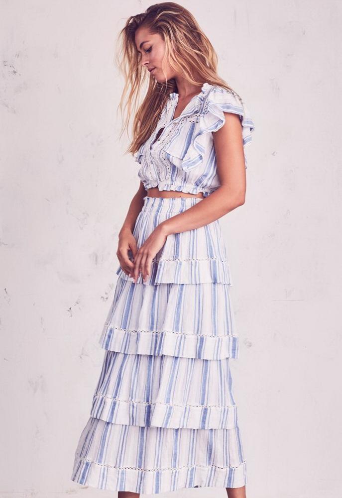 Loveshackfancy Claire Skirt