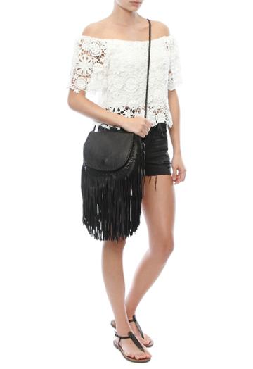 Jennifer Haley Mini Fringe Bohemian Bag