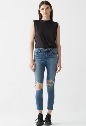 A Gold E Sophie High Rise Skinny Crop