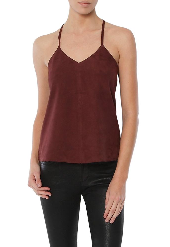 Karina Grimaldi Kant Suede Cami