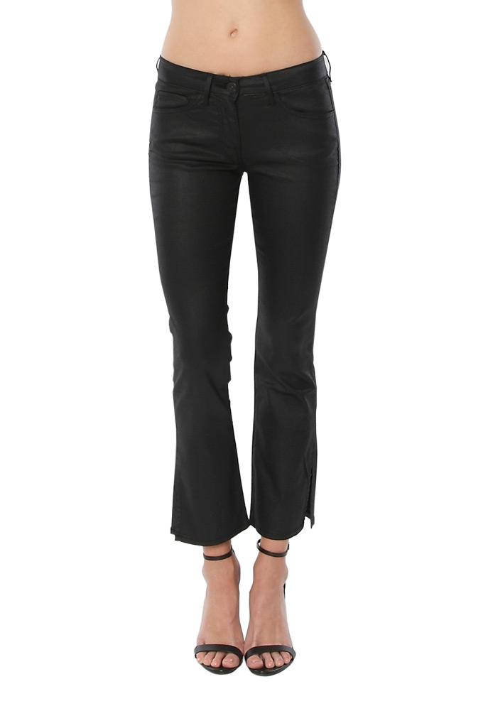 3x1 Split Bell Crop Jeans