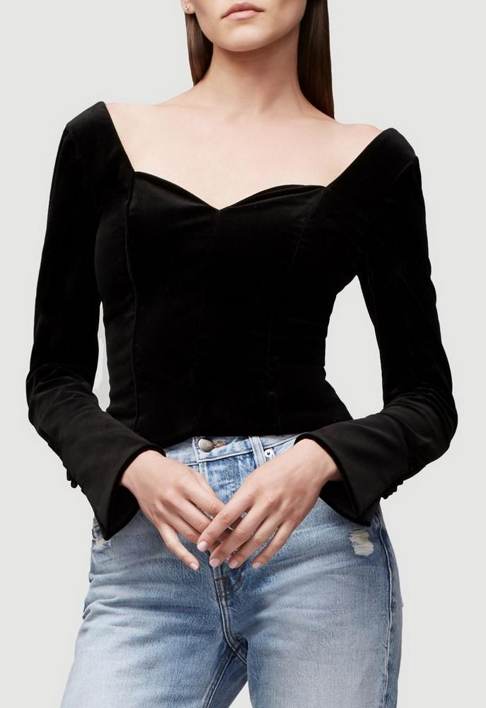 Frame Denim Sweetheart Bustier Top