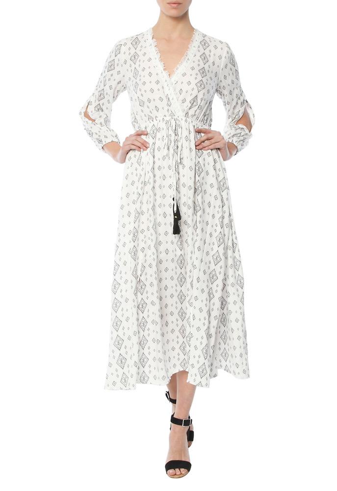 Moon River Cold Shoulder Dress
