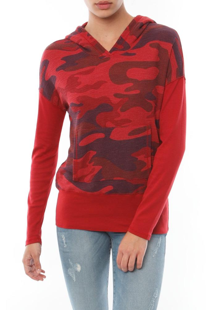 Stateside Camo Thermal Hoodie