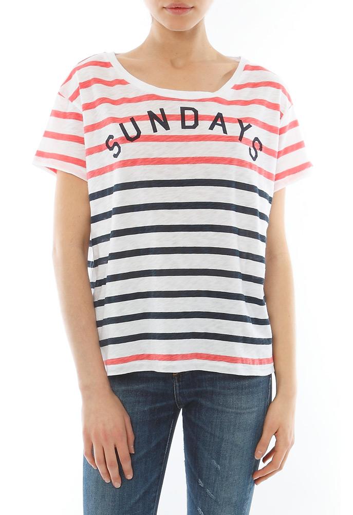 Sundry Sundays Stripe Tee