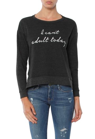 Feel The Piece X Tyler Jacobs I Can't Adult Today Sweatshirt