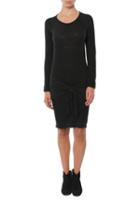 Monrow Granite Tie Front Dress